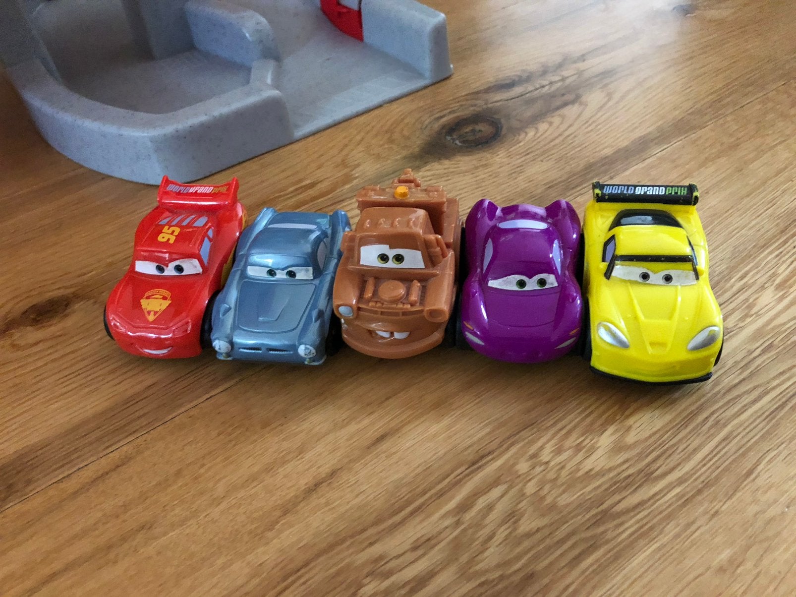 Disney Pixar Cars serie - Little People wheelies, Ophalen, Zo goed als nieuw, Auto of Voertuig