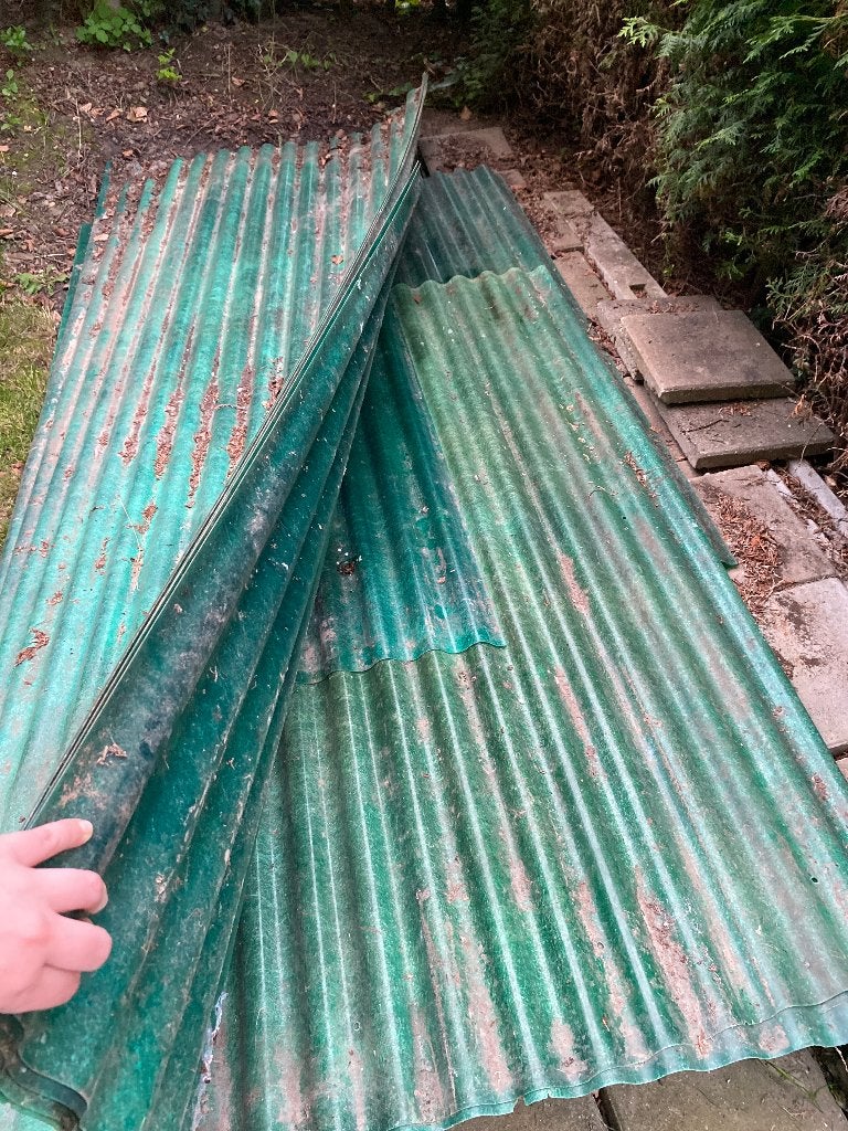 Golfplaten 7 stuks 250x105cm, Doe-het-zelf en Verbouw, Platen en Panelen, Ophalen
