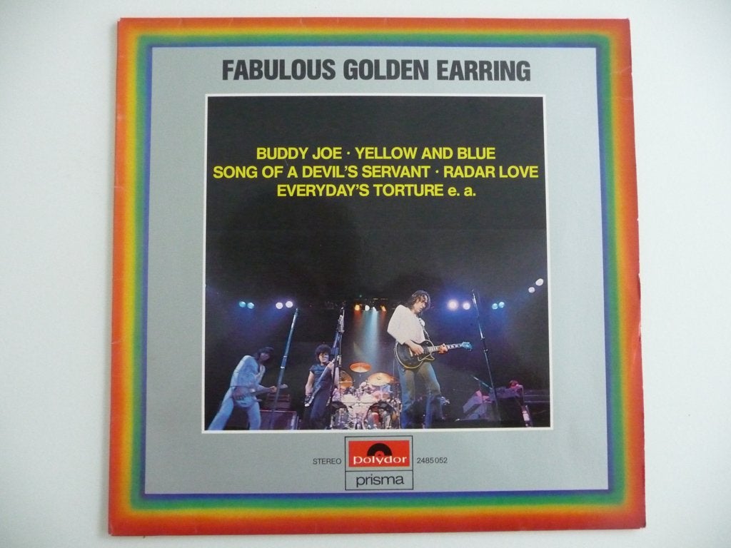 lp GOLDEN EARRING - FABULOUS GOLDEN EARRING -Polydor Records, Cd's en Dvd's, LP, Gebruikt, Pop, Ophalen of Verzenden