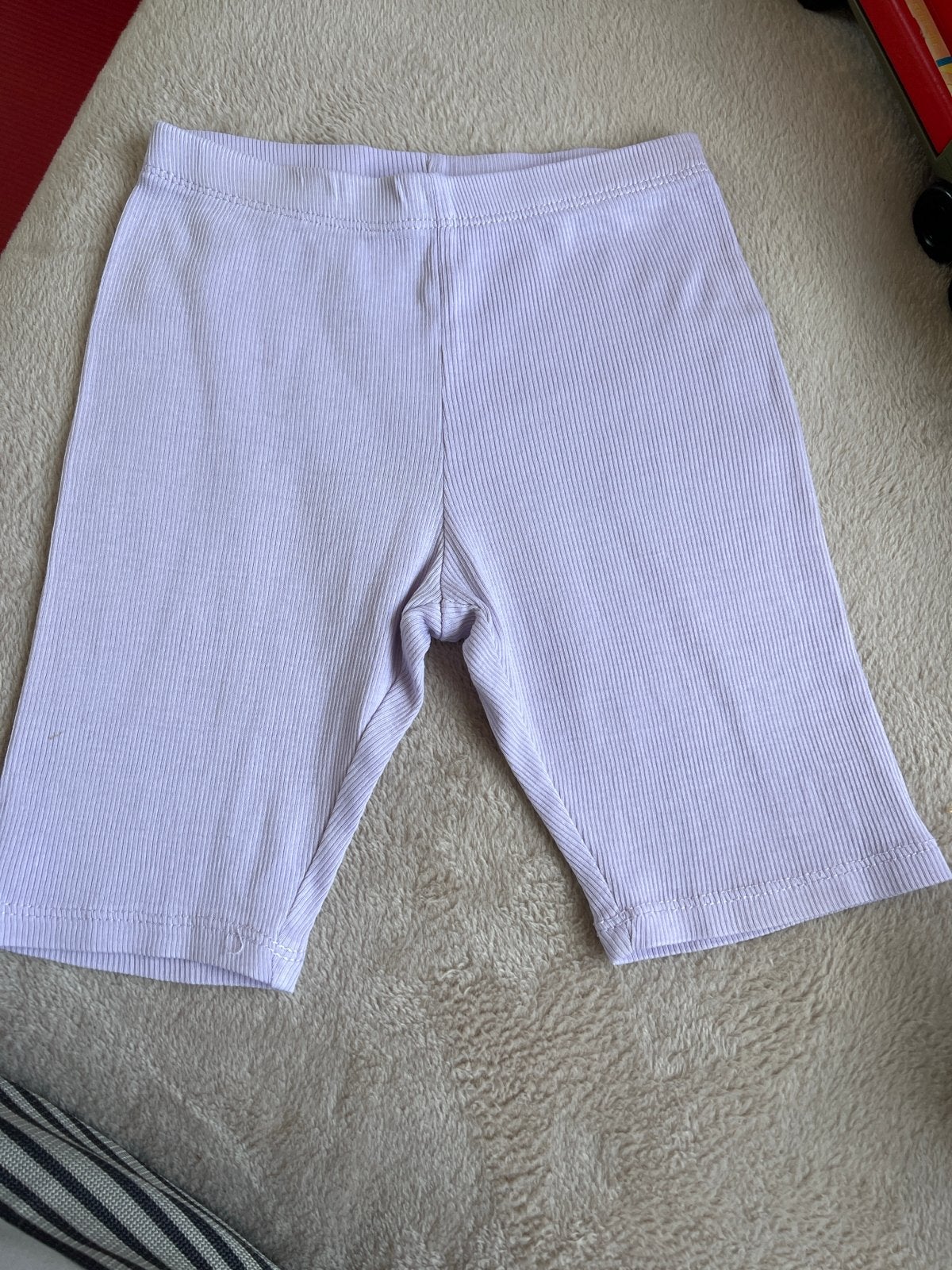 H&M Ribbroekje/Korte Legging Lila Maat 116, Ophalen of Verzenden, Gebruikt, Jongen of Meisje