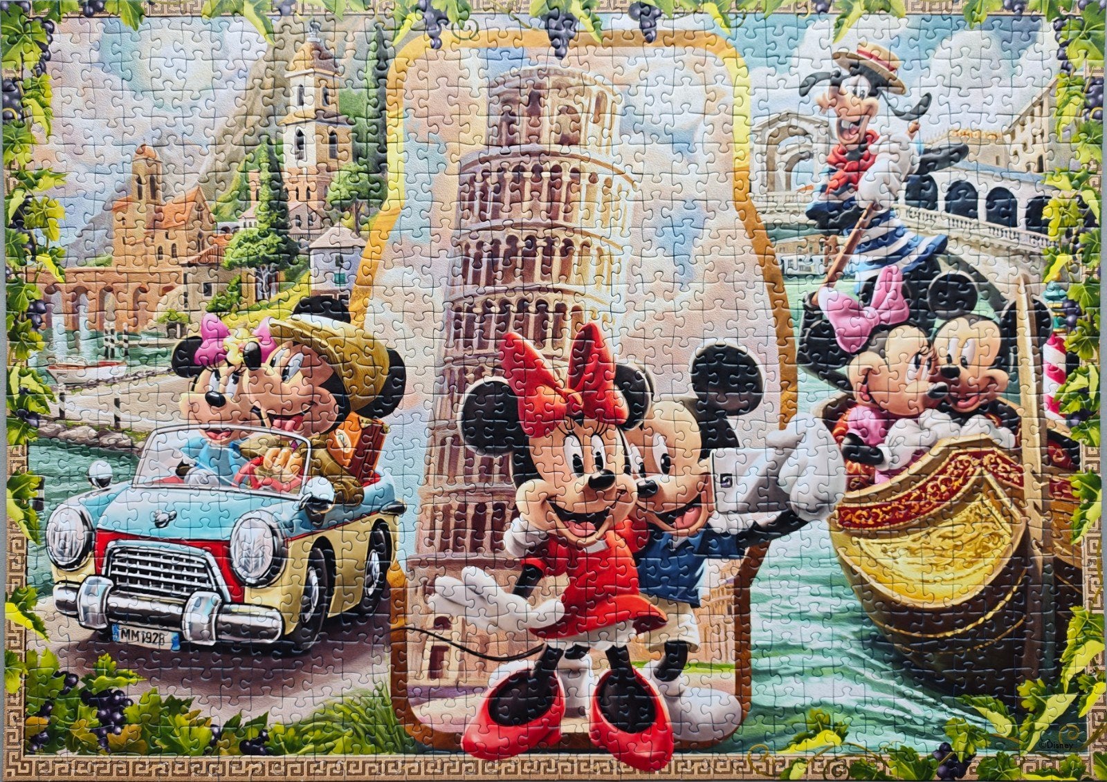 Ravensburger - Disney – Vakantie Mickey - 1000 stukjes, Ophalen of Verzenden, 500 t/m 1500 stukjes, Zo goed als nieuw, Legpuzzel