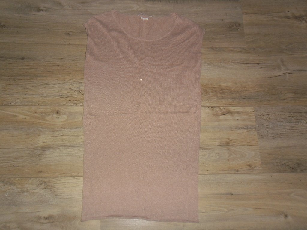 Yaya Bruin/Rood Jurkje Met Korte Mouwen Maat L, Maat 38/40 (M), Bruin, Ophalen of Verzenden, Zo goed als nieuw