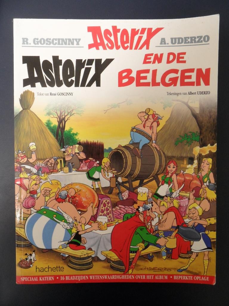 Asterix en de Belgen. Speciaal Katern. Beperkte oplage., Boeken, Eén stripboek, Ophalen of Verzenden, Zo goed als nieuw