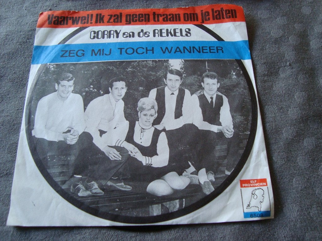 Corry en de rekels -vaarwel ik zal geen traan om je laten, Cd's en Dvd's, Ophalen of Verzenden, Zo goed als nieuw, Nederlandstalig
