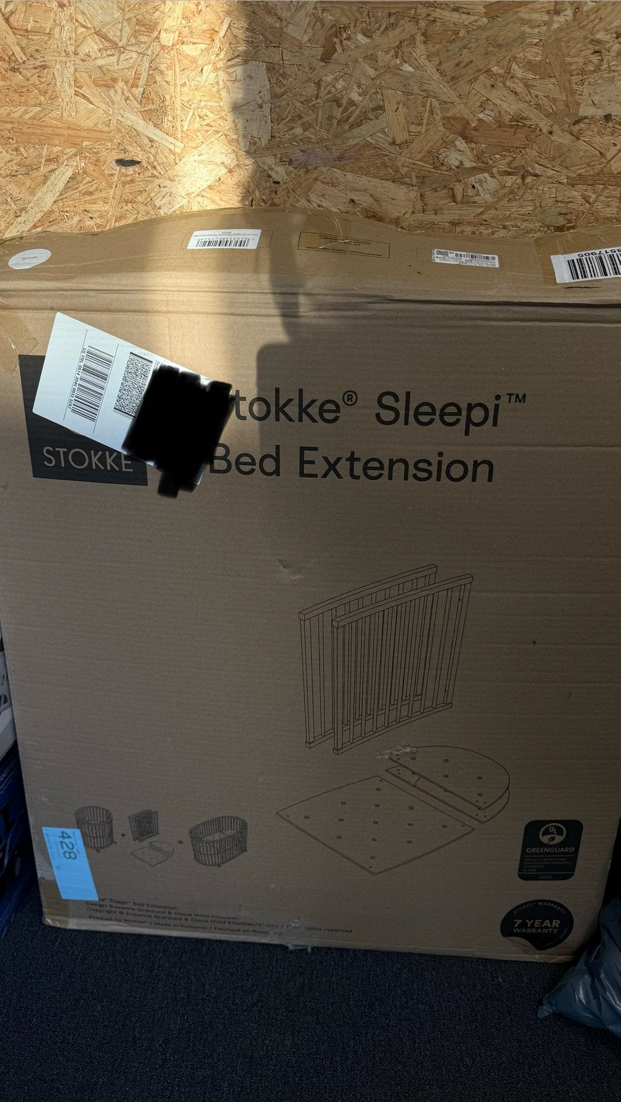 STOKKE matras /  GEEN COMPLEET BEDJE, Ophalen, Zo goed als nieuw, Ledikant