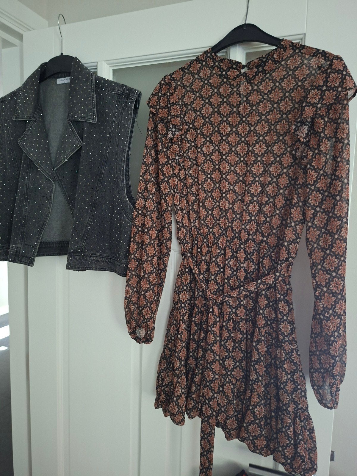 Loavies spijker bodywarmer XS & My Jewellery jurkje XS, Loavies, My Jewellery, Ophalen of Verzenden, Maat 34 (XS) of kleiner, Grijs
