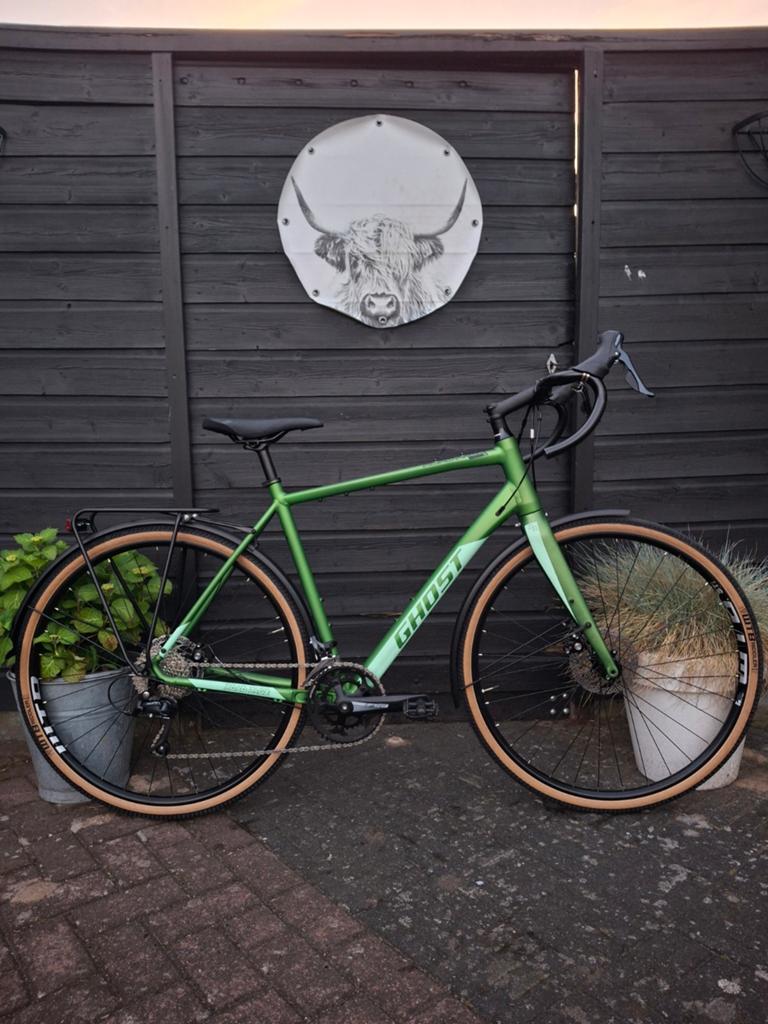 Ghost Road Rage EQ gravel bike 55cm Super Light Green nieuw, Heren, Nieuw, 53 tot 57 cm, Ophalen