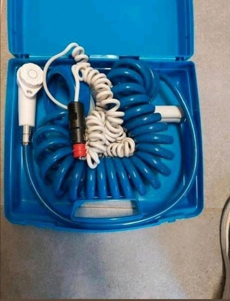 Mobiele 12v buitendouche buitendouch camper boot vouwwagen, Ophalen of Verzenden, Gebruikt, Kombuis en Sanitair