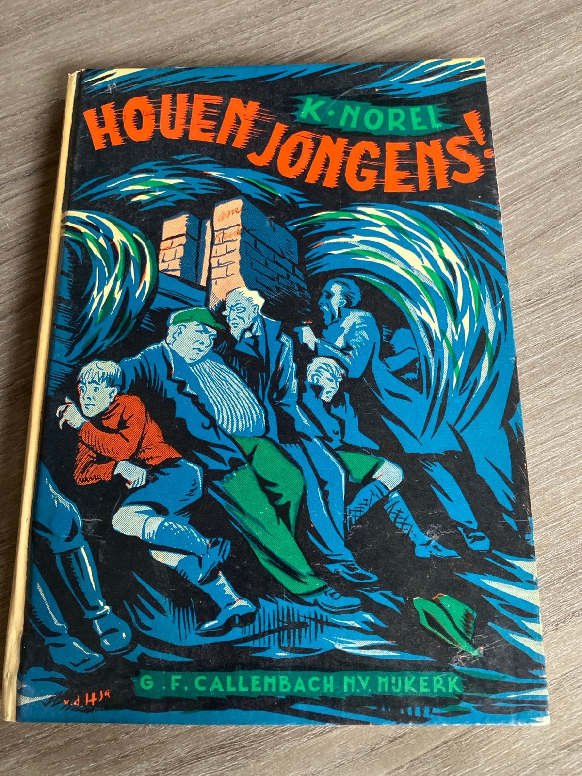 Houen, Jongens! - K. Norel (Vierde Druk), Boeken, Verzenden, Gelezen, Fictie algemeen