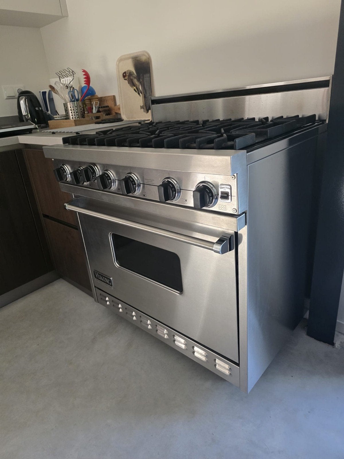 Viking Vrijstaand Gasfornuis met Oven, Witgoed en Apparatuur, Ophalen, 60 cm of meer, Zo goed als nieuw, Gas
