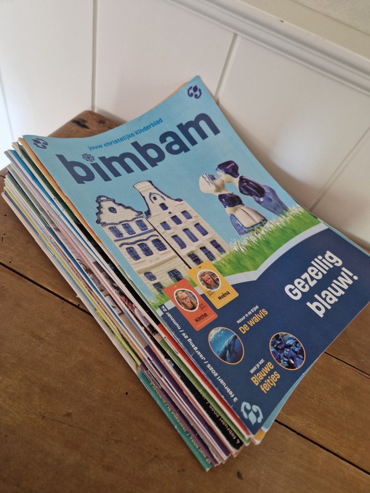 Bimbam christelijk kinderblad - diverse edities, Ophalen of Verzenden, Gelezen, Diverse auteurs, Non-fictie