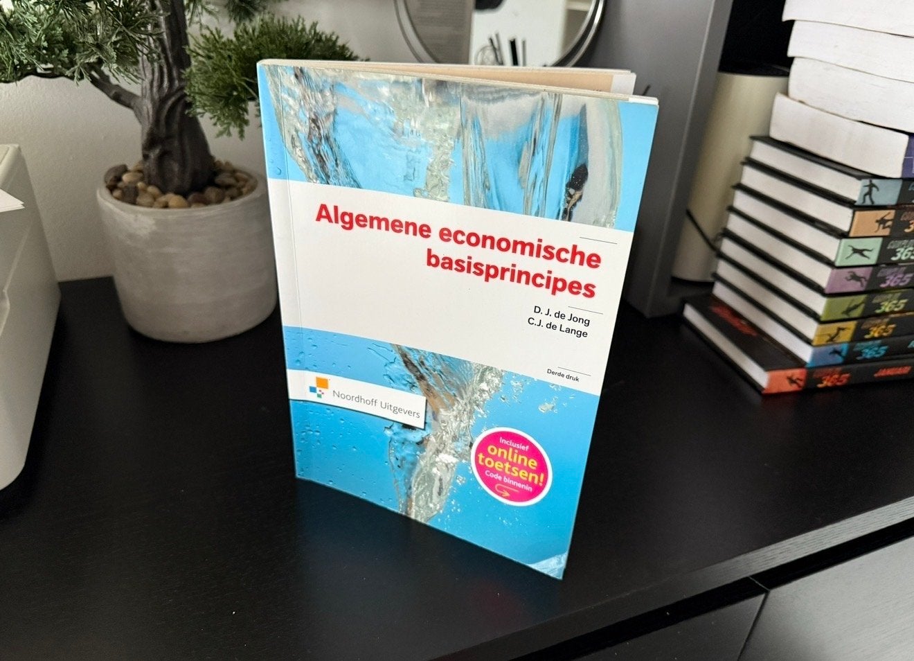Algemene Economische Basisprincipes - D.J. de Jong & C.J. de, Ophalen, Gamma, Gelezen, HBO