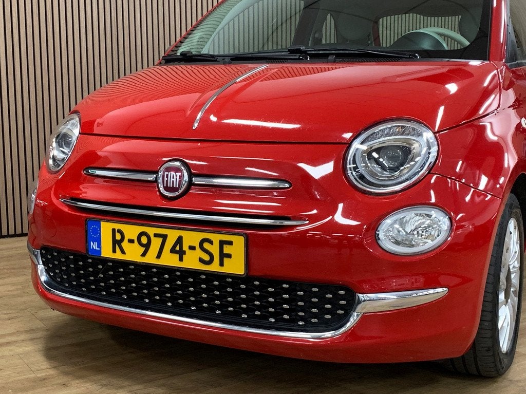 Fiat 500 1.2 Lounge|65000KM|Navigatie|Airco|, Auto's, 4 cilinders, 4 stoelen, Bedrijf, Lichtsensor
