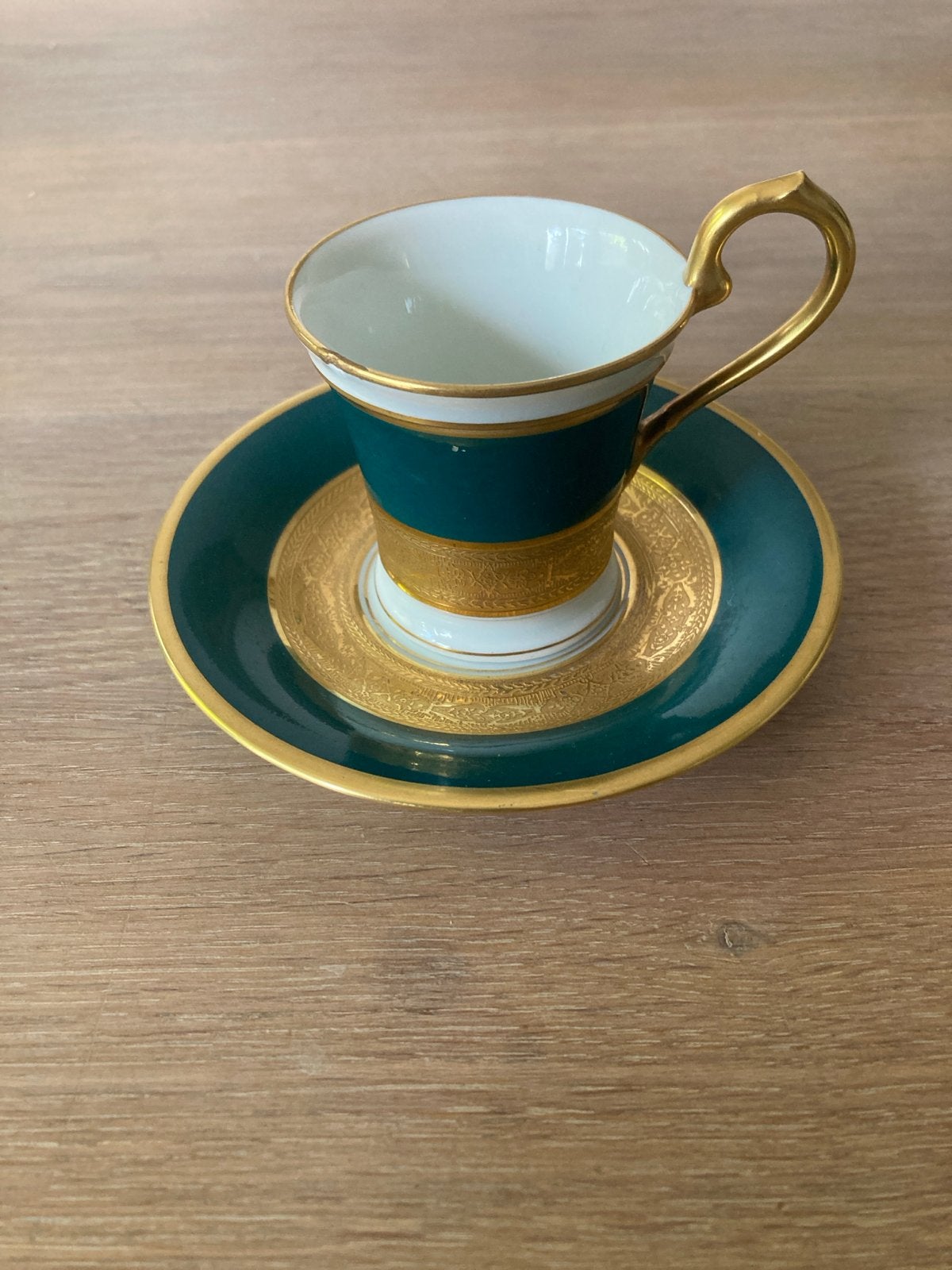 Raynaud & Co Limoges Espresso Kopje met Schotel, Ophalen of Verzenden