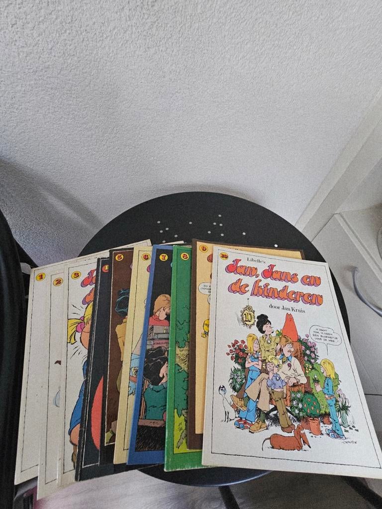 Jan Jans en de kinderen 15 stuks. 1 tot en met 16 ., Boeken, Stripboeken, Meerdere stripboeken, Ophalen of Verzenden, Gelezen