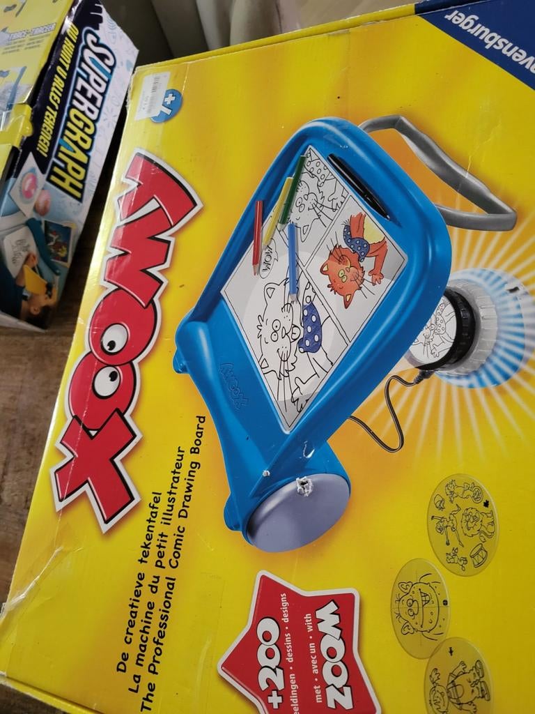 Xoomy Ravensburger tekentafel - De creatieve illustrator, Ophalen of Verzenden, Gebruikt, Knutselen, Met licht