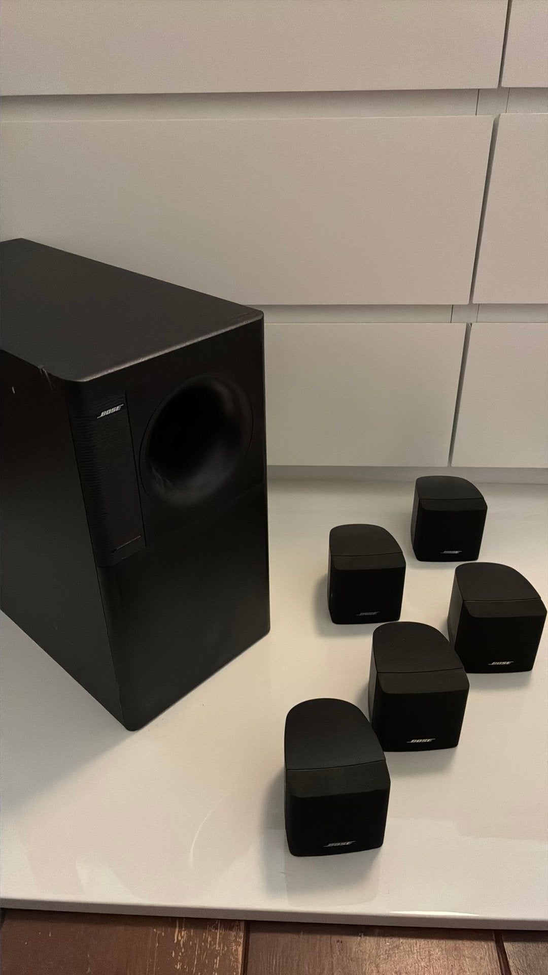 Bose Acoustimass 6 Series II Home Theater Speaker System, Overige merken, Gebruikt, Ophalen of Verzenden, 5.1-systeem