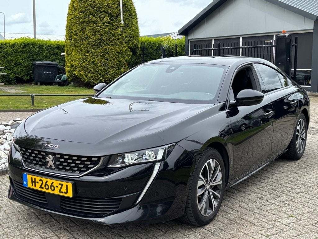 Peugeot 508 1.5 B.HDI GT Line Sedan Automaat 2020 Zwart, Auto's, Peugeot, 745 kg, Gebruikt, 4 cilinders, Zwart