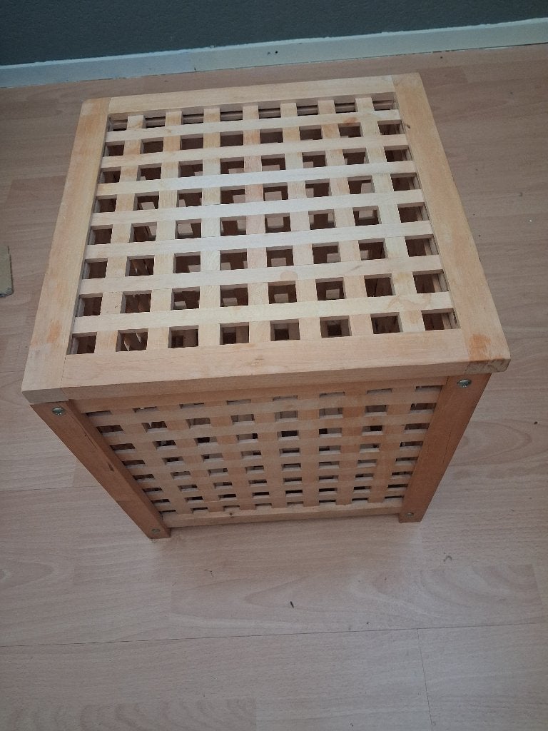 Opbergbox, Ophalen, Gebruikt