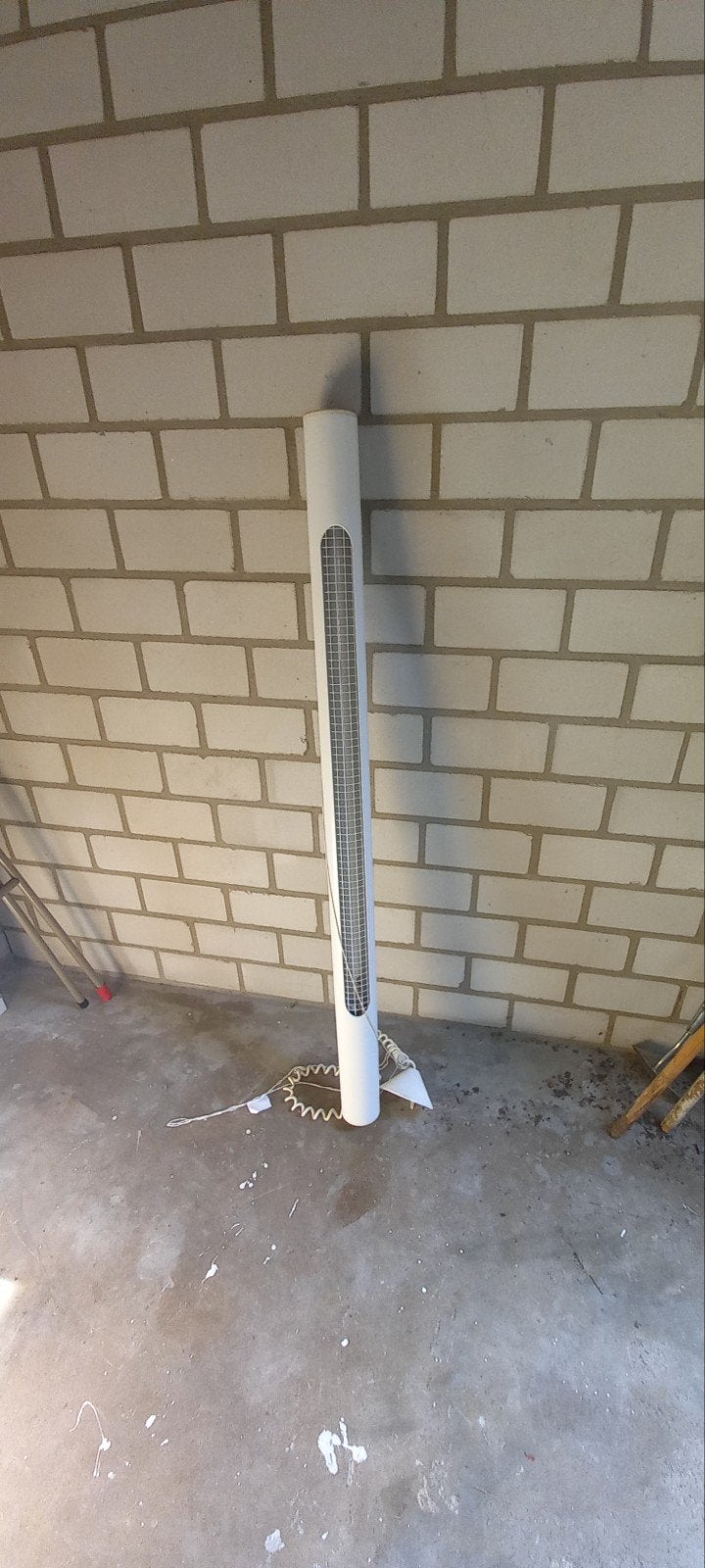 hangende bureaulamp tl-buis, Ophalen, Vintage, Wit, Zo goed als nieuw
