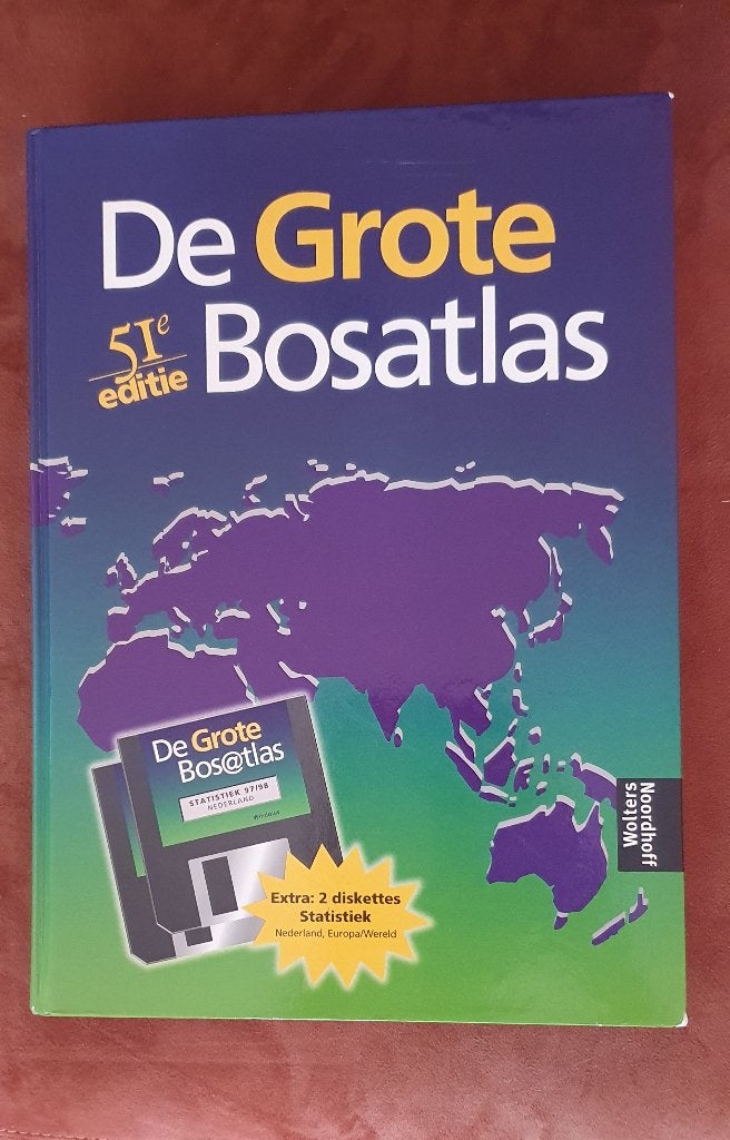 De Grote Bosatlas - 51e editie, Boeken, Bosatlas, 2000 tot heden, Ophalen of Verzenden, Zo goed als nieuw