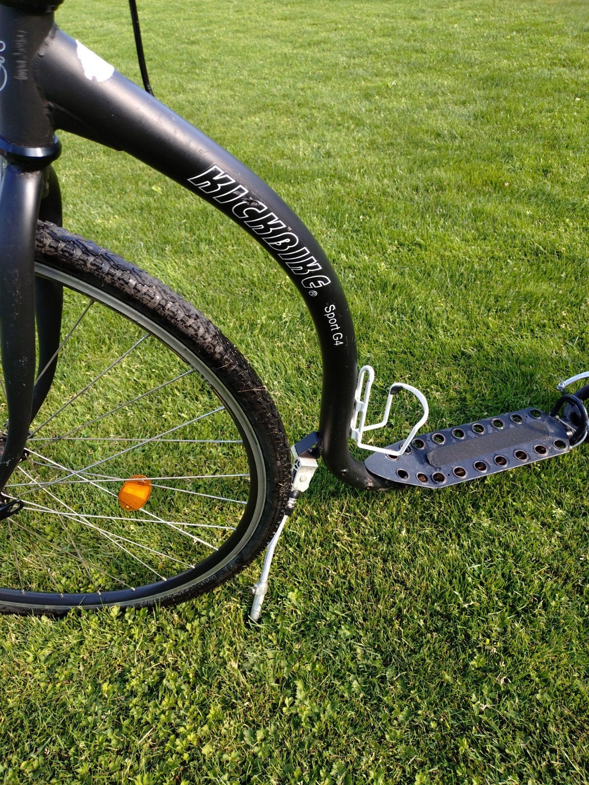 kickbike step voor volwassenen, Ophalen