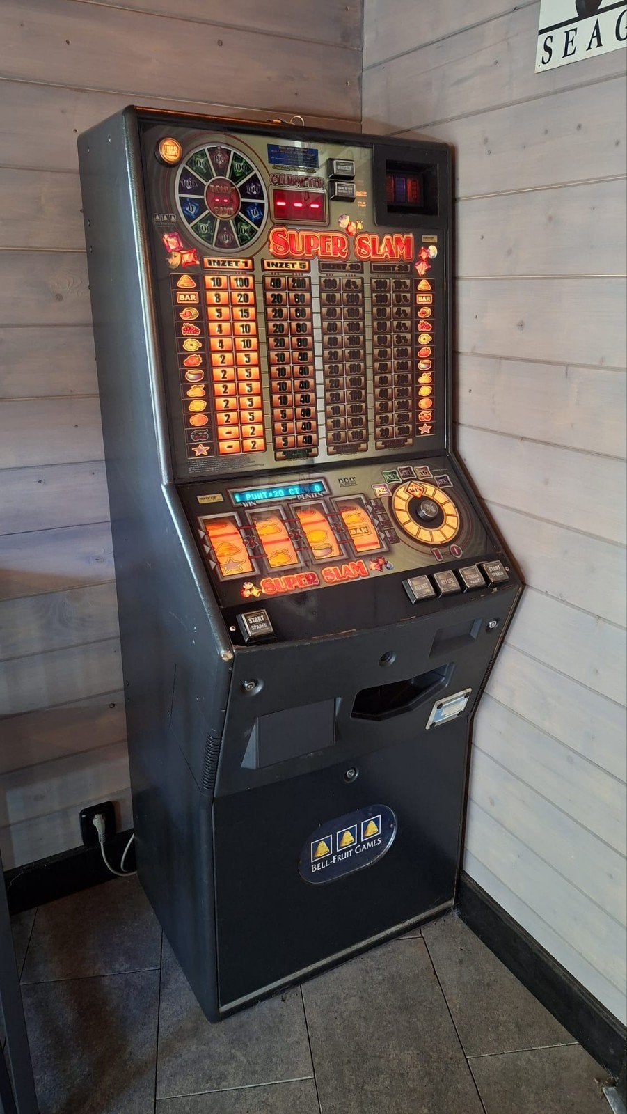 Super Slam Gokkast, Verzamelen, Automaten | Gokkasten en Fruitautomaten, Euro, Ophalen, Gebruikt