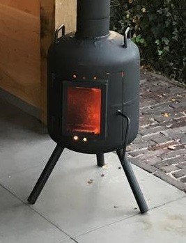 bolle brander terraskachel van de kachelman, Tuin en Terras, Tuinhaarden, Ophalen of Verzenden, Nieuw