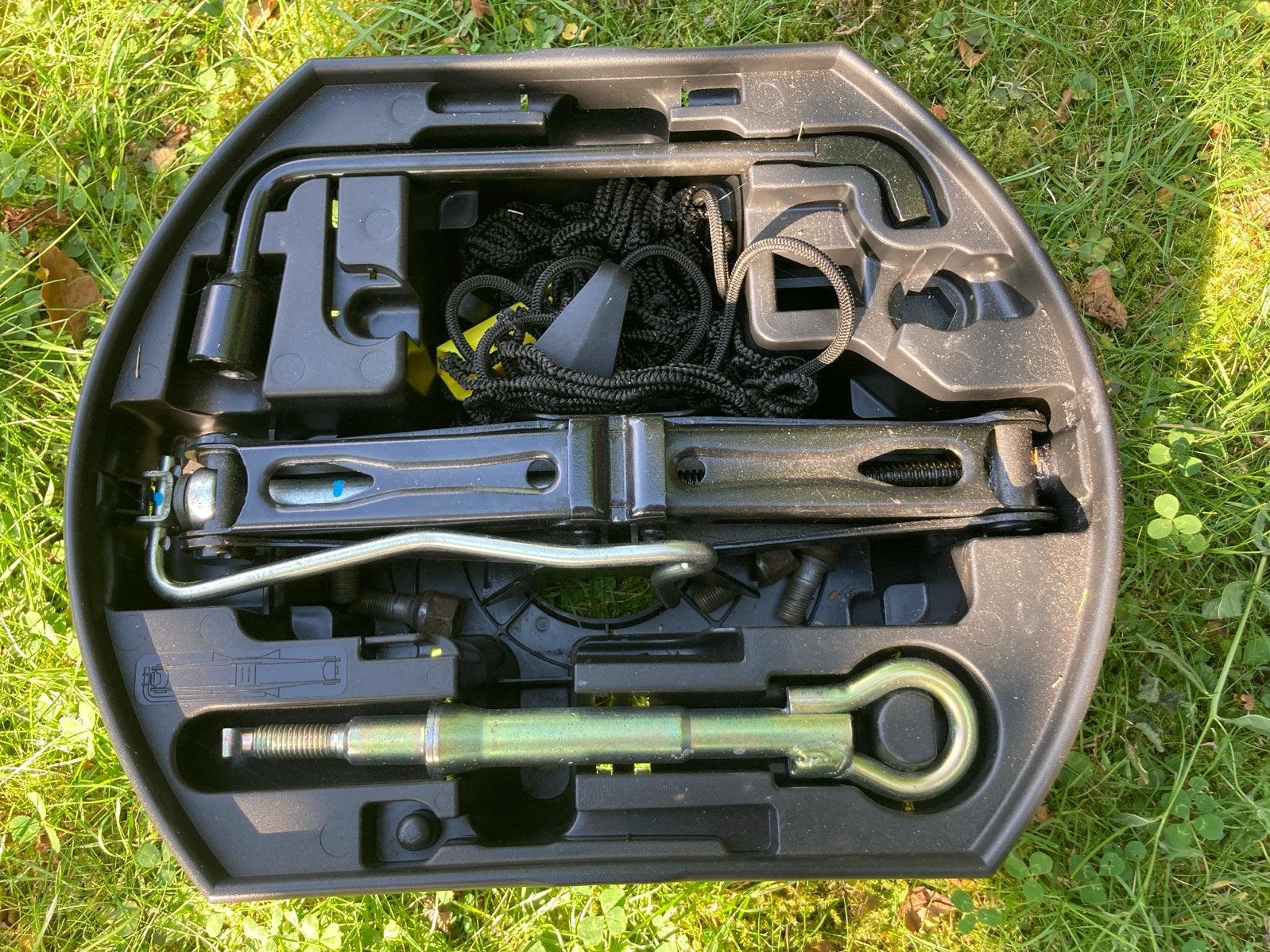 Krikset en gereedschap voor auto, Ophalen, Gebruikt