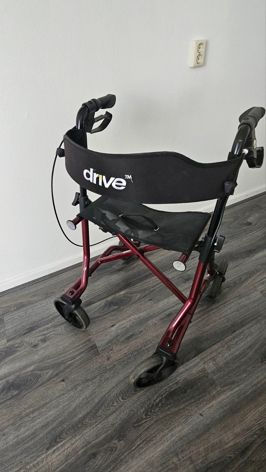 Rollator met zitje, Ophalen, Opvouwbaar, Gebruikt