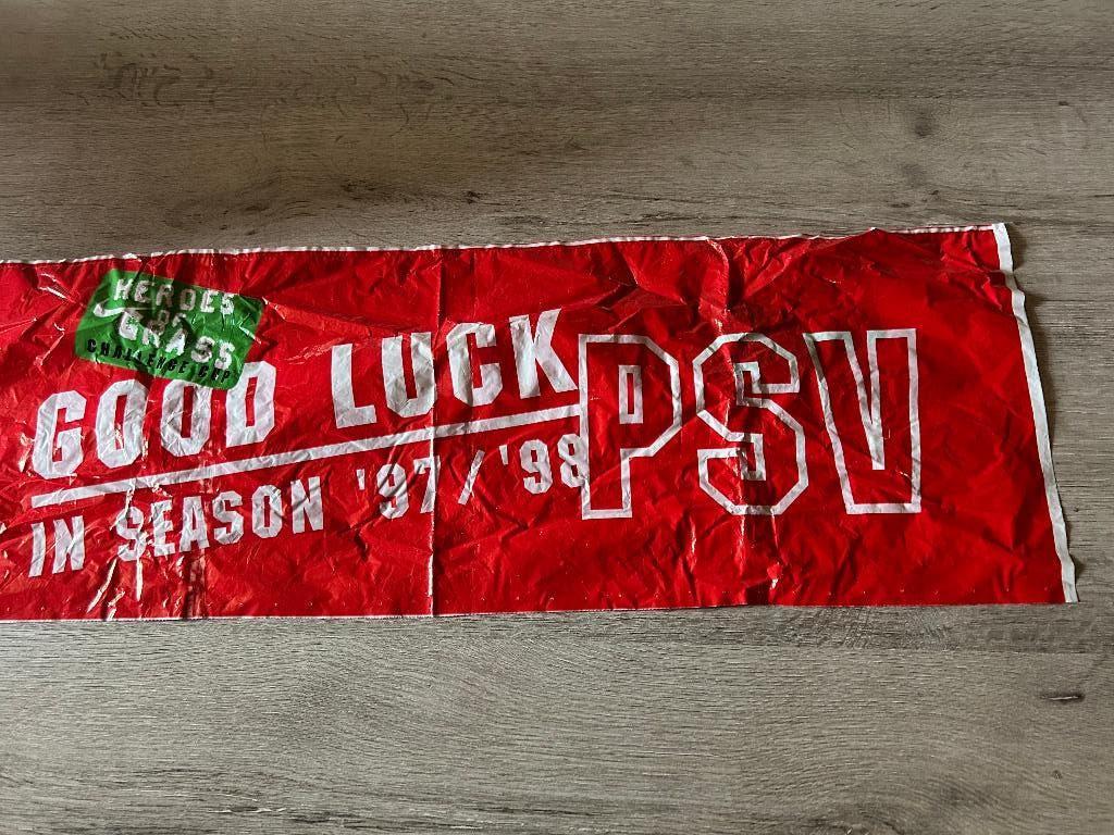 PSV banner PSV - Good Luck, Ophalen of Verzenden, Gebruikt, PSV, Overige typen