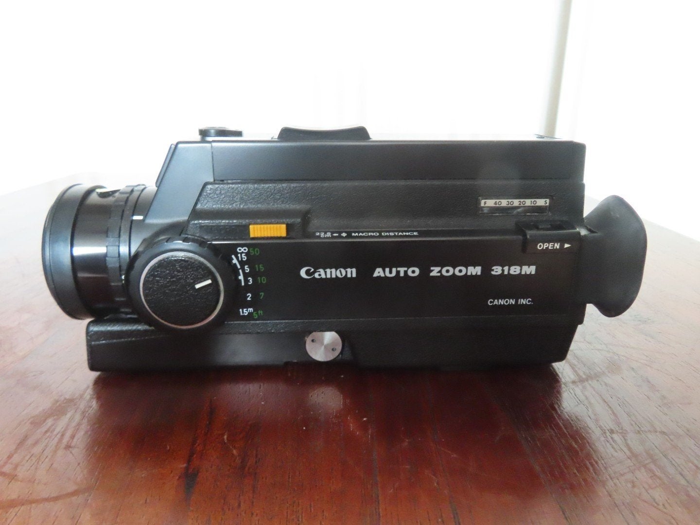 Canon Auto Zoom 318M Super 8 Camera - Vintage Filmcamera, Audio, Tv en Foto, Ophalen, 8mm, Camera