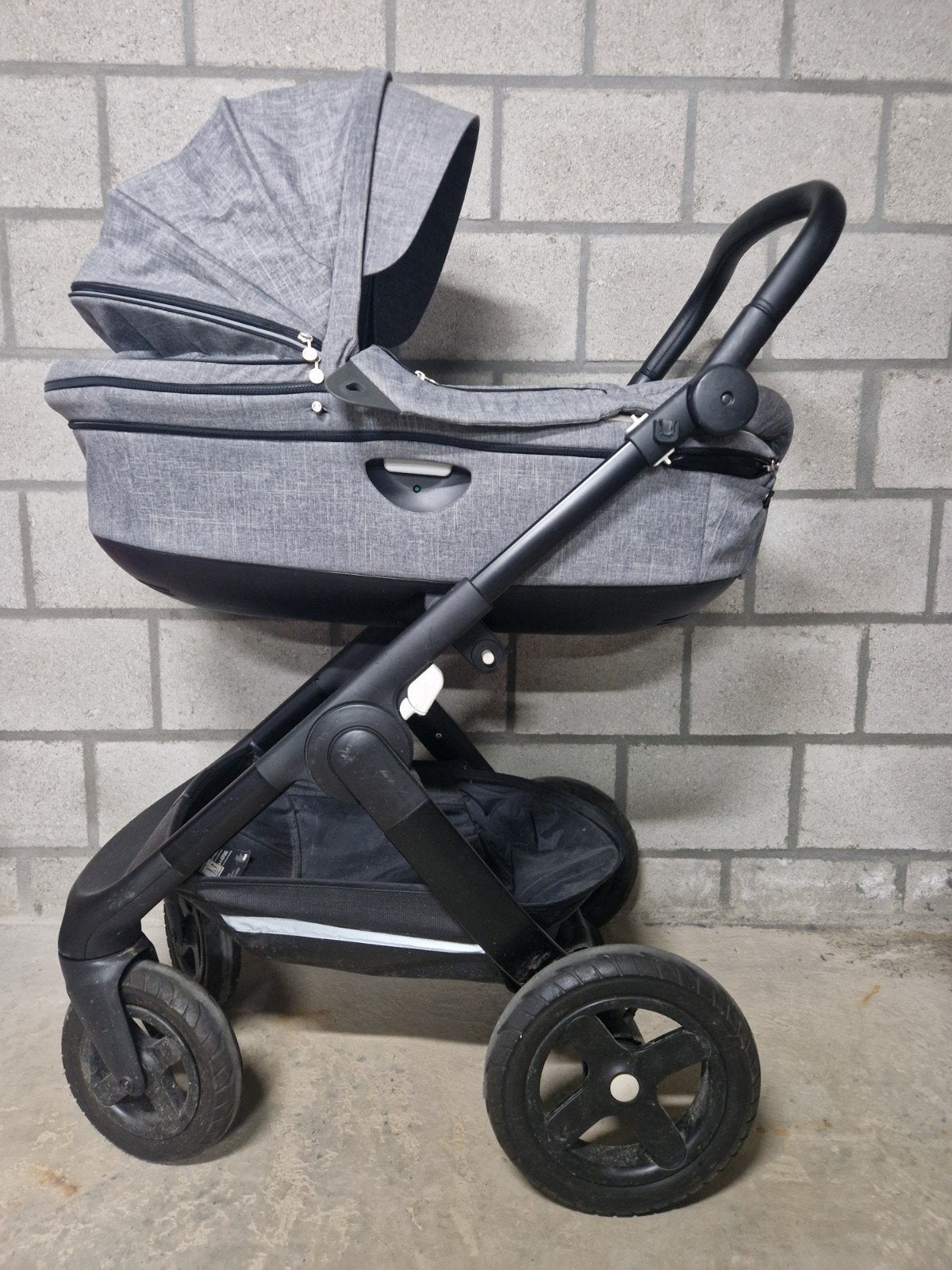 Stokke Trailz - in goede staat met veel accessoires, Gebruikt, Verstelbare duwstang, Ophalen, Kinderwagen