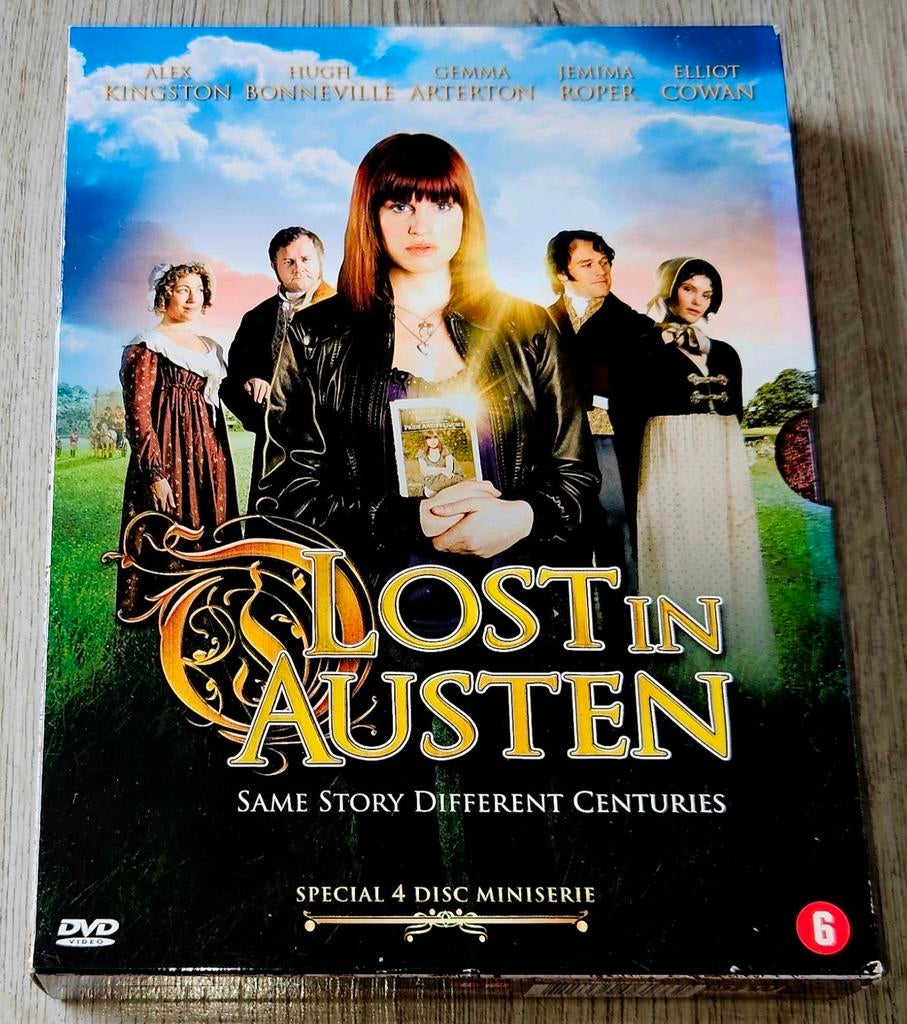 Lost in Austen - Special 4 Disc Miniserie DVD, Cd's en Dvd's, Vanaf 12 jaar, Ophalen of Verzenden, Zo goed als nieuw