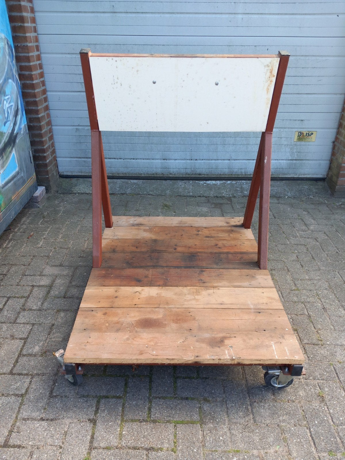 Stevige trolley op wielen, Ophalen, Gebruikt, Motor en Techniek