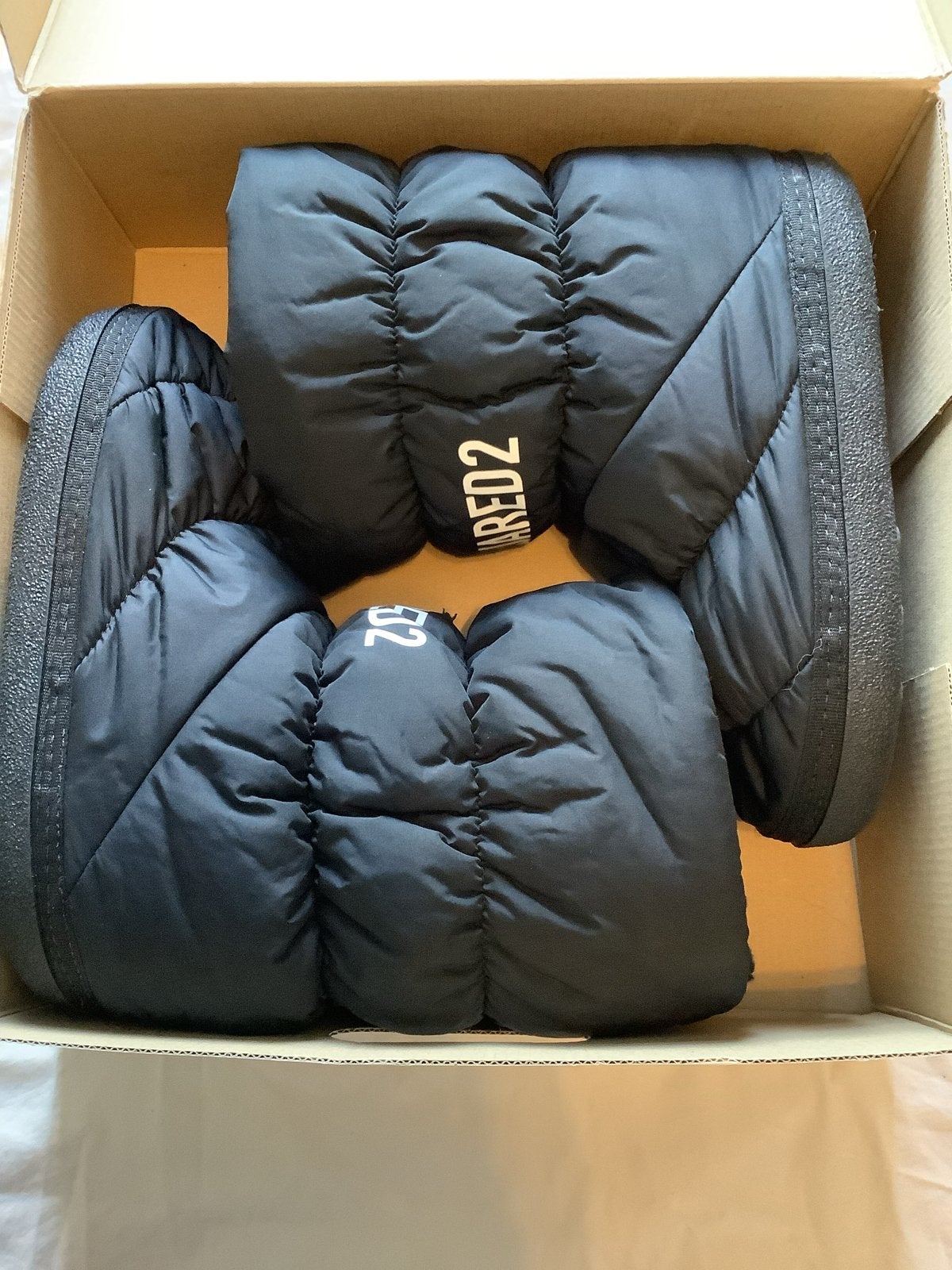 Dsquared2 Piumino Idro Nero Snowboots Maat 38/40, Ophalen of Verzenden, Gedragen, Zwart, Snowboots