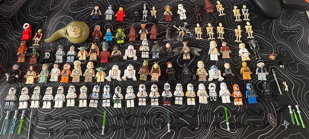 Vintage Star Wars Lego Minifigure Collection, Verzamelen, Star Wars, Verzenden, Gebruikt, Overige typen