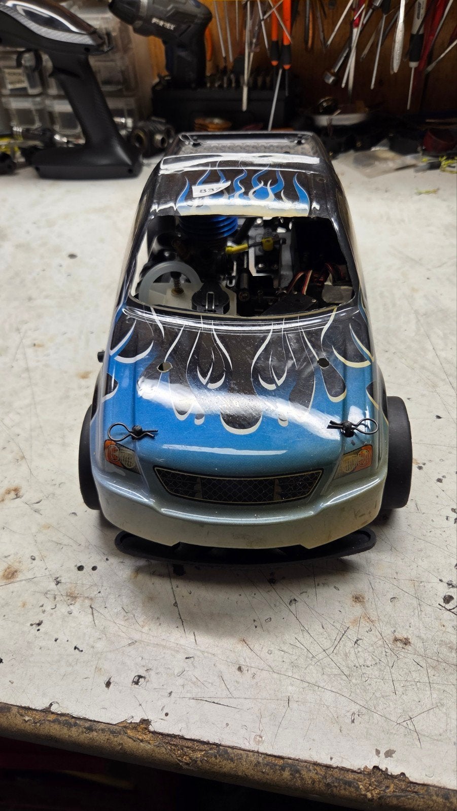 Te koop leuke reely p 190, Hobby en Vrije tijd, Gebruikt, Ophalen of Verzenden, Schaal 1:10, Auto onroad