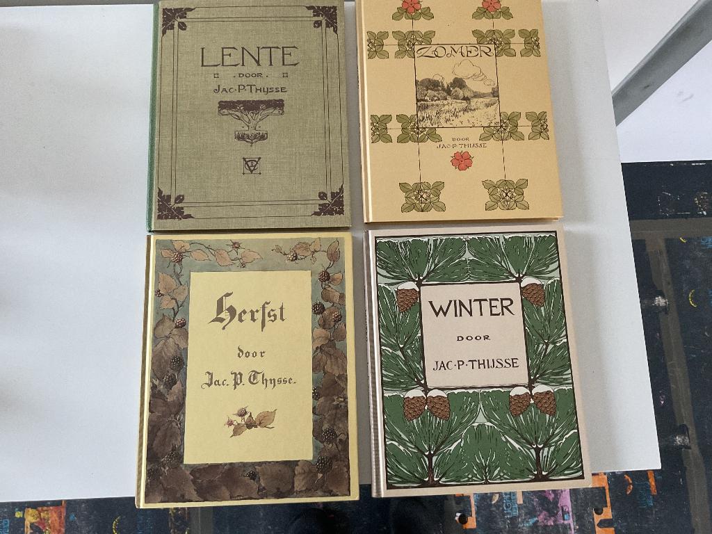 Serie Lente, Zomer, Herfst en Winter van J.P.Thijsse, Boeken, Prentenboeken en Plaatjesalbums, Ophalen of Verzenden, Nieuw, Jac. P. Thijsse