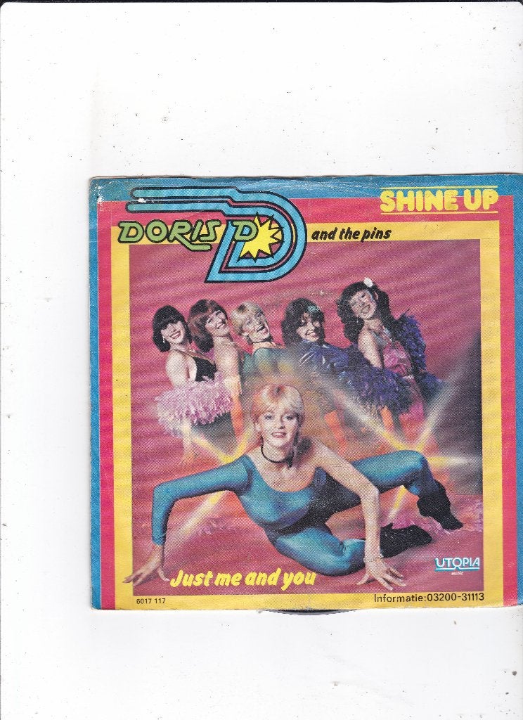 7" Single Doris D & The Pins - Shine up, Ophalen of Verzenden, Gebruikt, 7 inch, Pop
