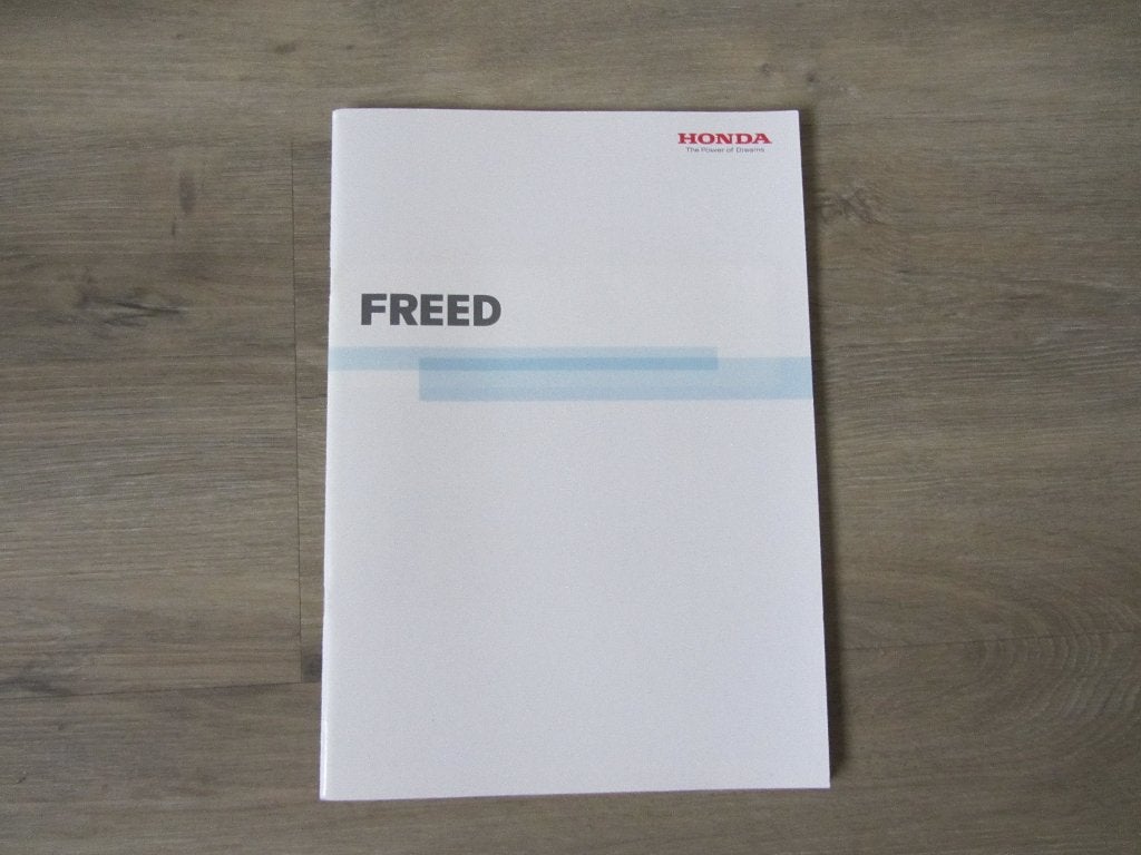 Honda Freed Folder, Ophalen of Verzenden, Zo goed als nieuw, Honda, Honda