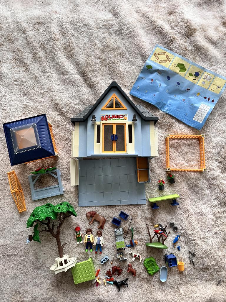 Playmobil Dierenkliniek, Ophalen of Verzenden, Gebruikt