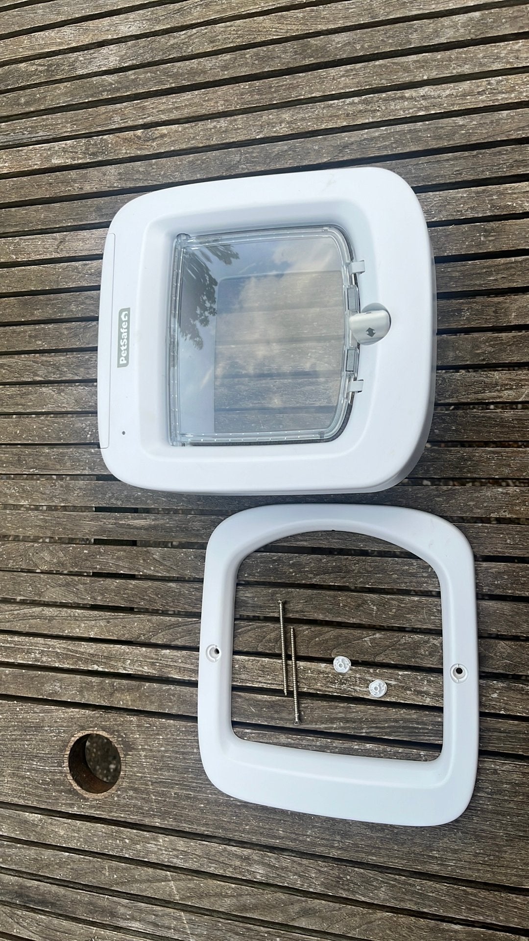 Kattenluik Petsafe met microchiplezer €35, Dieren en Toebehoren, Ophalen of Verzenden, Zo goed als nieuw