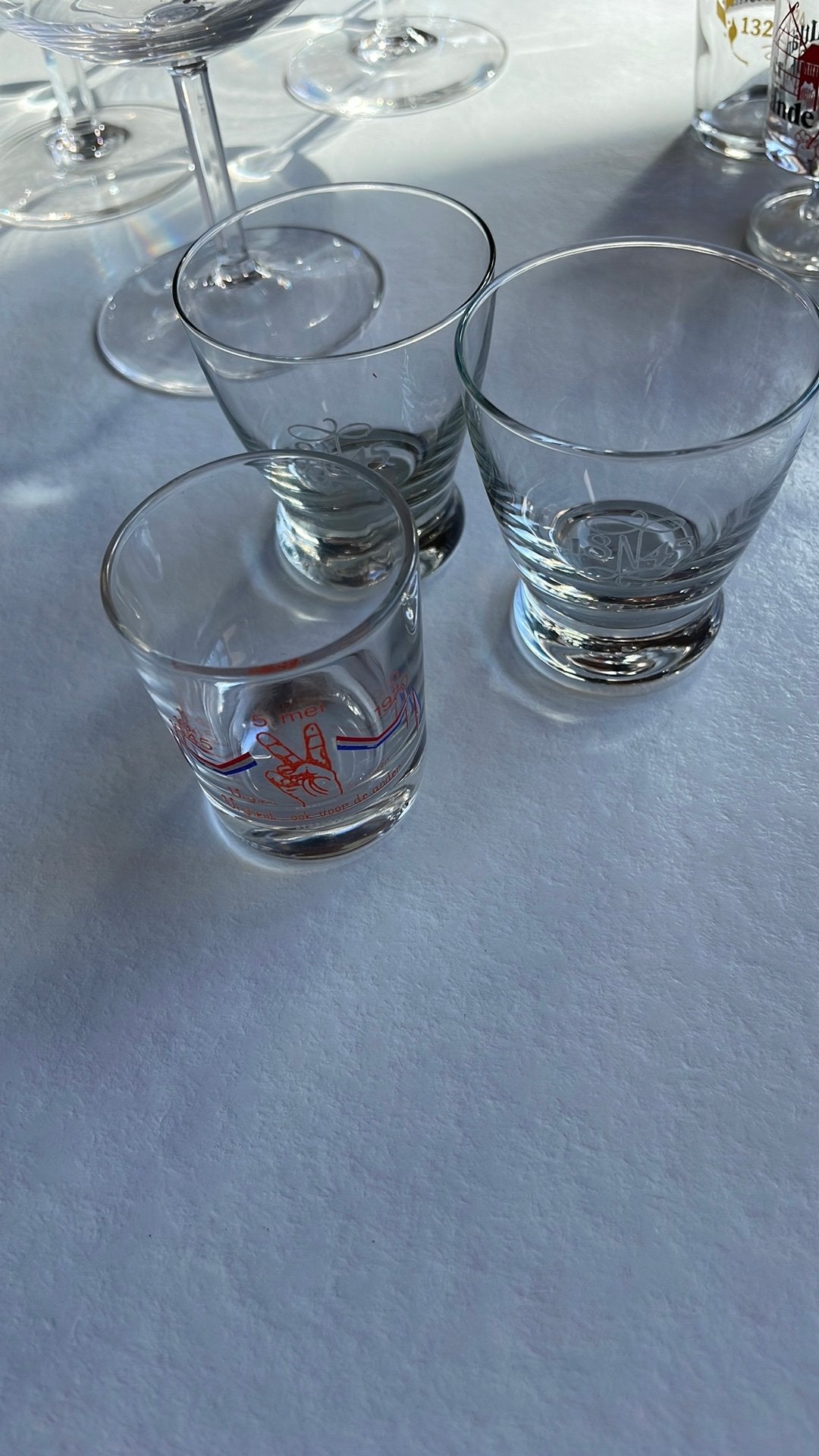 Borrelglaasjes, Ophalen, Zo goed als nieuw, Borrel- of Shotglas