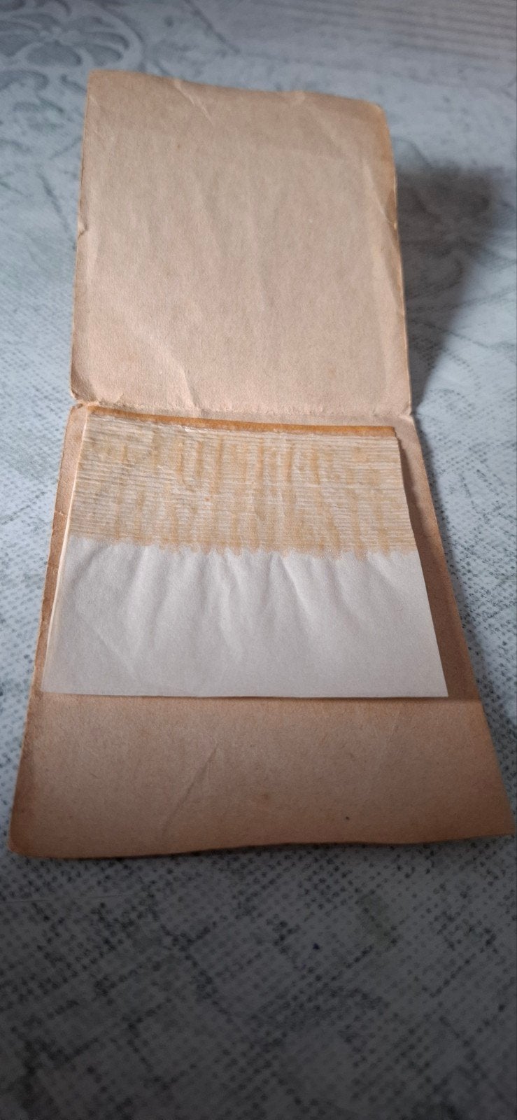 Vintage oud vloeipapier boekje, Ophalen of Verzenden, Gebruikt, Overige typen