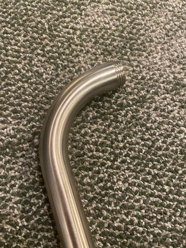 Dornbracht Douchekop Wandarm - Platinum Mat Geborsteld, Ophalen of Verzenden, Nieuw, Douche