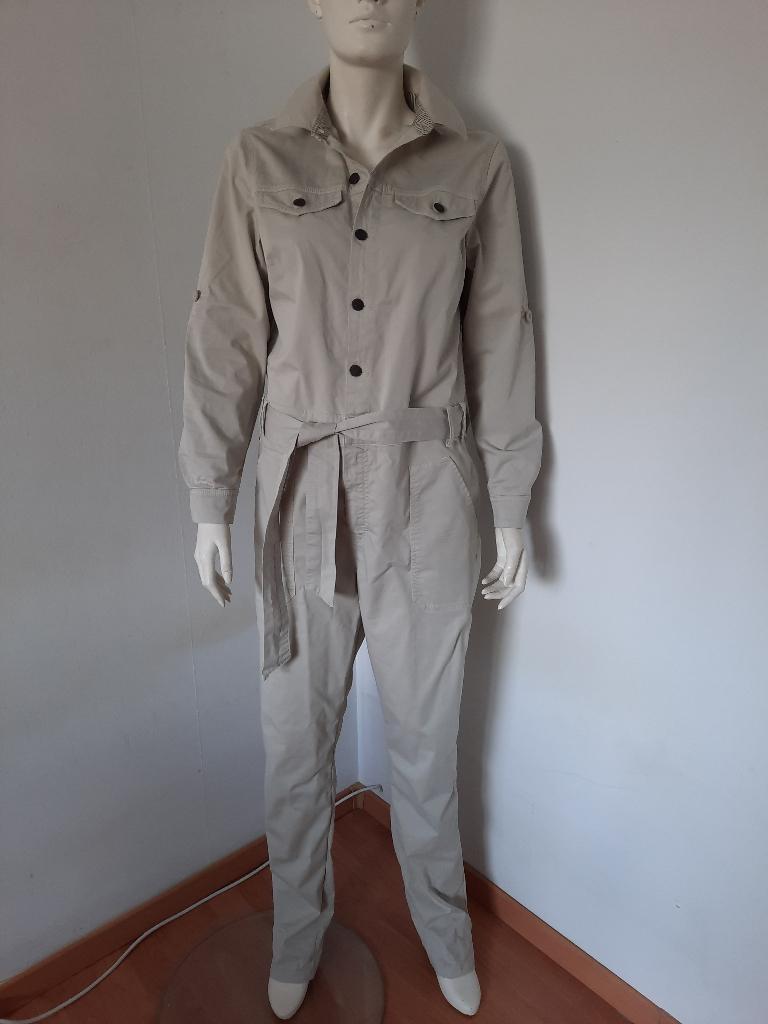 Z.G.A.N. Beige Design Jumpsuit overall Cloud9 mt 38 Medium, Maat 38/40 (M), Ophalen of Verzenden, Zo goed als nieuw, Cloud9