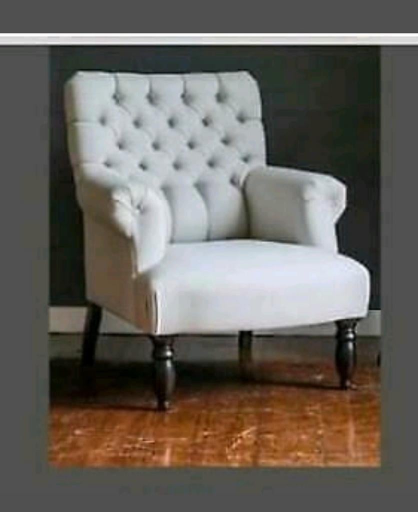 Bock fauteuil landelijk stijl stijlvol sfeervol wonen, Ophalen, Gebruikt, Eenpersoons, 75 tot 100 cm