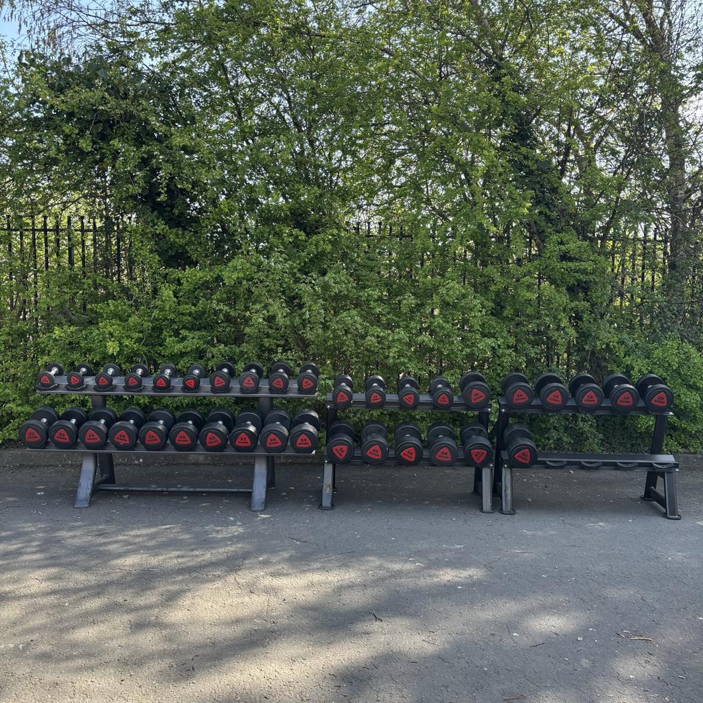 Diverse ziva PU dumbbellsets (excl. rekken), Dumbbell, Gebruikt, Ziva, Armen