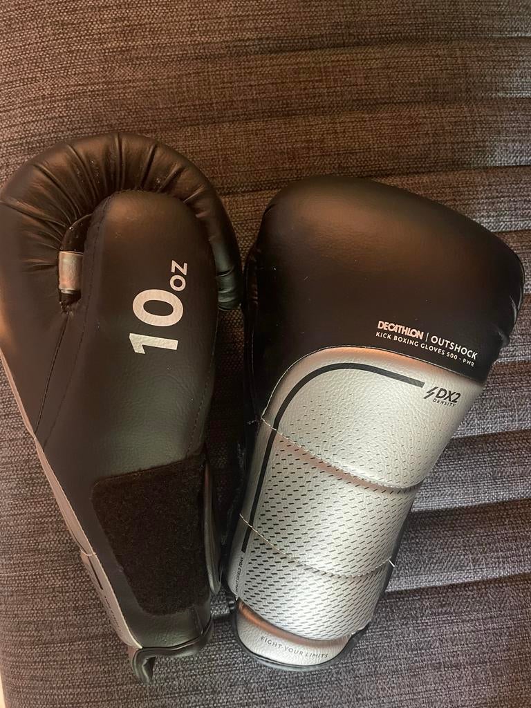 Decathlon Outshock Kickbokshandschoenen 500 PWR 10 oz, Ophalen, Overige, Vechtsportbescherming, Maat M